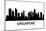 Skyline Singapore-unkreatives-Mounted Art Print