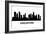 Skyline Singapore-unkreatives-Framed Art Print