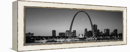 Skyline, St. Louis, MO, USA-null-Framed Premier Image Canvas