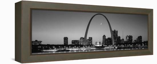 Skyline, St. Louis, MO, USA-null-Framed Premier Image Canvas