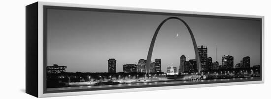 Skyline, St. Louis, MO, USA-null-Framed Premier Image Canvas