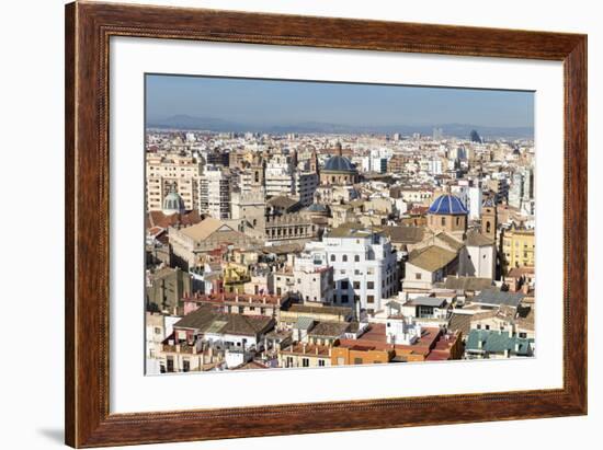 Skyline View of Valencia, Spain-Chris Hepburn-Framed Photographic Print