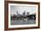 Skyline View - Tacoma, WA-Lantern Press-Framed Art Print