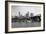 Skyline View - Tacoma, WA-Lantern Press-Framed Art Print