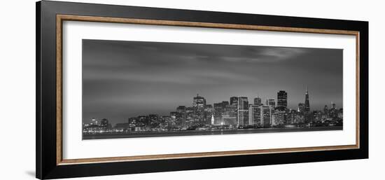 Skyline Viewed from Treasure Island, San Francisco, California, USA-null-Framed Photographic Print