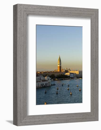 Skyline with Campanile and Doge's Palace. Venice. Italy-Tom Norring-Framed Photographic Print