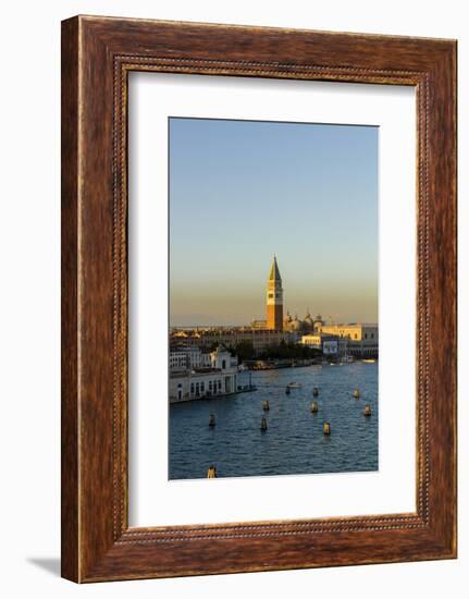 Skyline with Campanile and Doge's Palace. Venice. Italy-Tom Norring-Framed Photographic Print