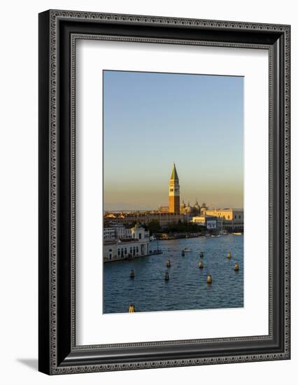 Skyline with Campanile and Doge's Palace. Venice. Italy-Tom Norring-Framed Photographic Print