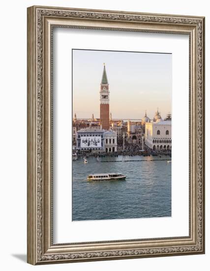 Skyline with Campanile and Doge's Palace. Venice. Italy-Tom Norring-Framed Photographic Print