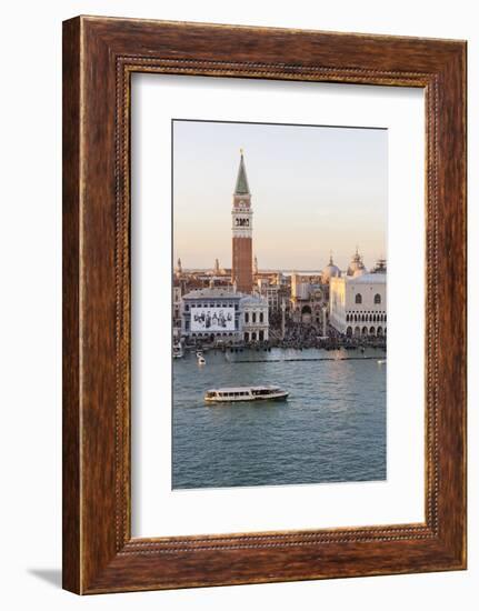 Skyline with Campanile and Doge's Palace. Venice. Italy-Tom Norring-Framed Photographic Print