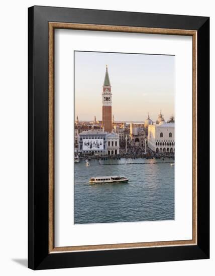 Skyline with Campanile and Doge's Palace. Venice. Italy-Tom Norring-Framed Photographic Print