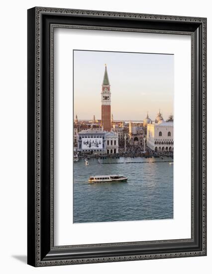 Skyline with Campanile and Doge's Palace. Venice. Italy-Tom Norring-Framed Photographic Print