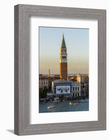 Skyline with Campanile. Venice. Italy-Tom Norring-Framed Photographic Print