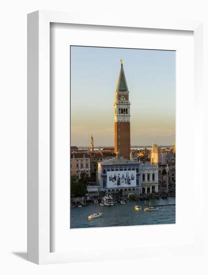 Skyline with Campanile. Venice. Italy-Tom Norring-Framed Photographic Print