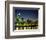 Skyline with Reflection in Cumberland River-Barry Winiker-Framed Photographic Print