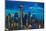 Skyline with Space Needle in Seattle, King County, Washington State, USA-null-Mounted Photographic Print