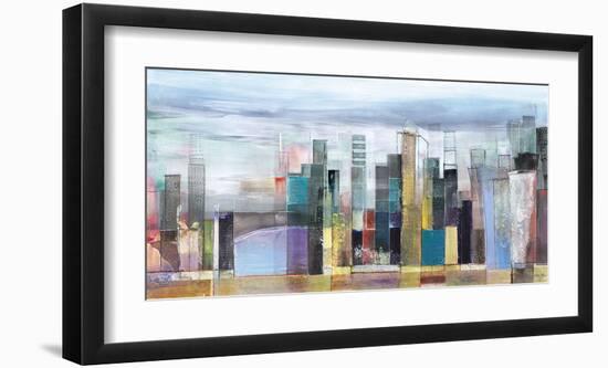 Skyline-Asha Menghrajani-Framed Giclee Print