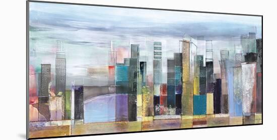 Skyline-Asha Menghrajani-Mounted Giclee Print