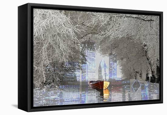 Skyline-Kathryn N/A-Framed Stretched Canvas