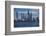 Skylines at the waterfront, Coral Sea, Surfer's Paradise, Gold Coast, Queensland, Australia-Panoramic Images-Framed Photographic Print