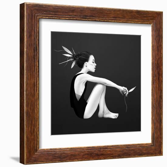 Skyling-Ruben Ireland-Framed Art Print