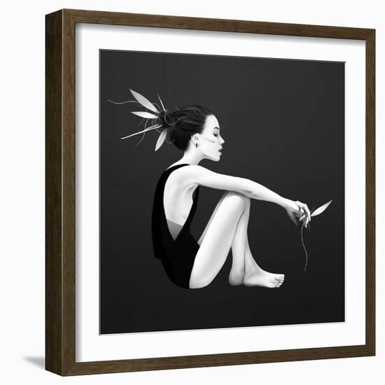 Skyling-Ruben Ireland-Framed Art Print