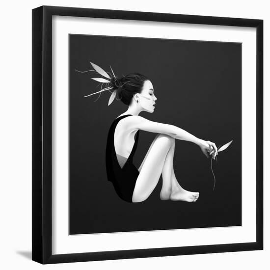 Skyling-Ruben Ireland-Framed Art Print