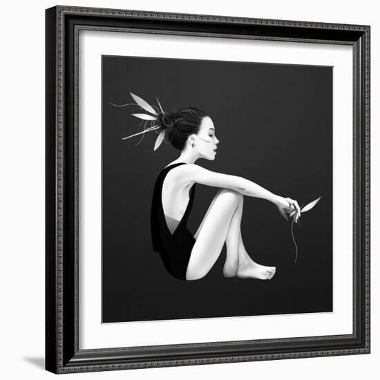 Skyling-Ruben Ireland-Framed Art Print