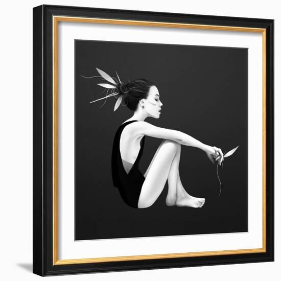 Skyling-Ruben Ireland-Framed Art Print