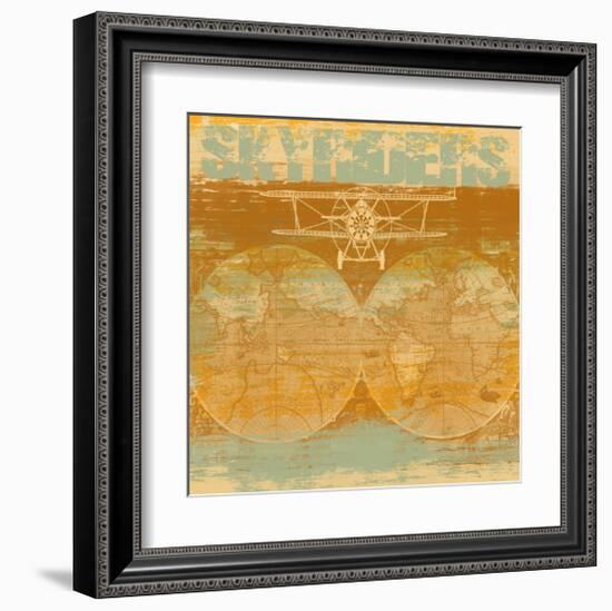 Skyriders-Yashna-Framed Art Print