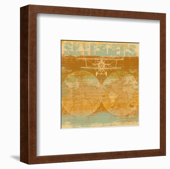 Skyriders-Yashna-Framed Art Print