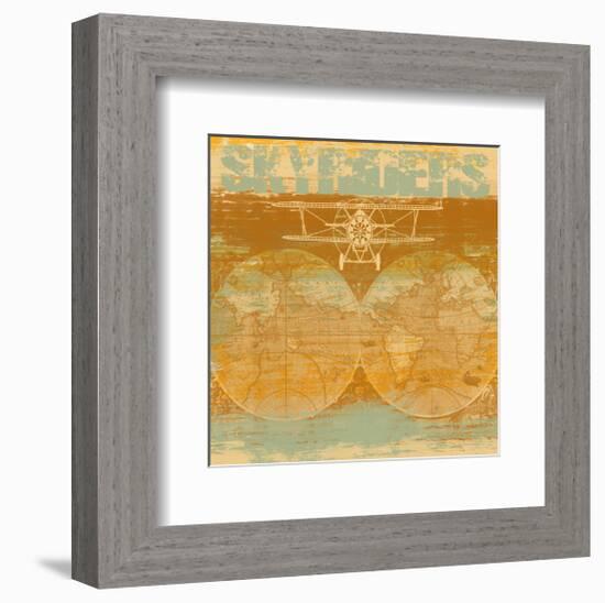 Skyriders-Yashna-Framed Art Print