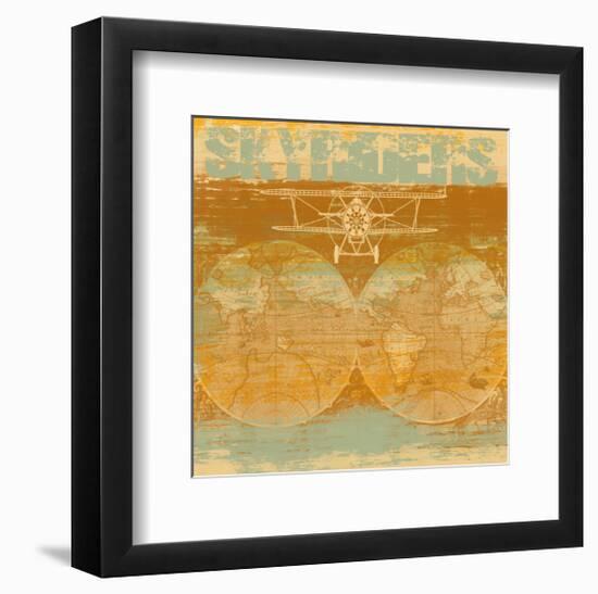 Skyriders-Yashna-Framed Art Print