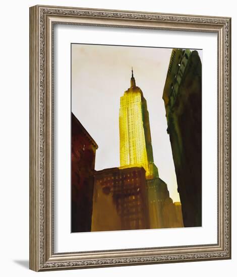 Skyscraper 1-Paulo Romero-Framed Art Print