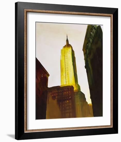 Skyscraper 1-Paulo Romero-Framed Art Print