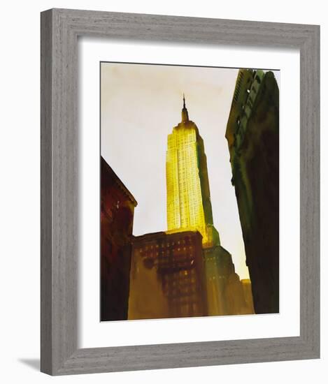 Skyscraper 1-Paulo Romero-Framed Art Print