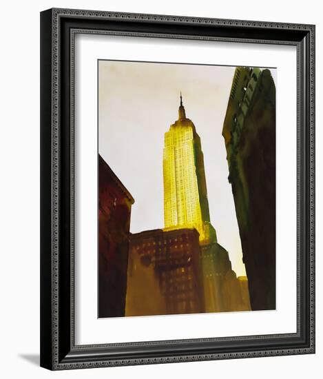 Skyscraper 1-Paulo Romero-Framed Art Print