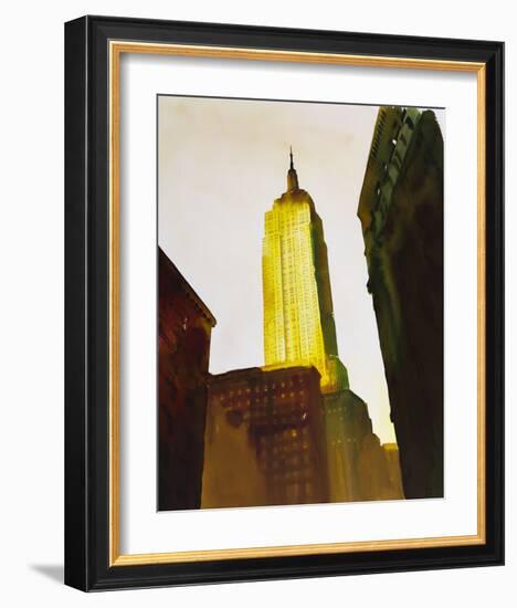 Skyscraper 1-Paulo Romero-Framed Art Print