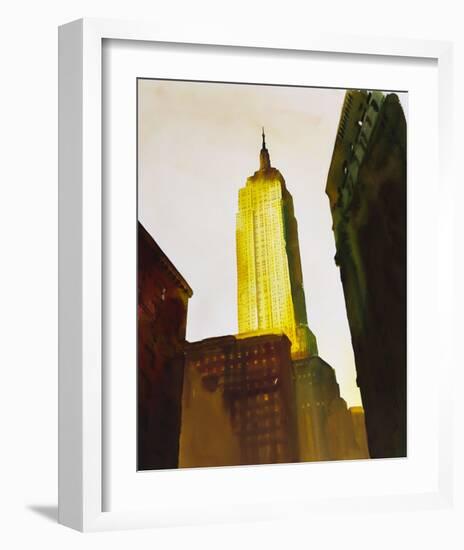 Skyscraper 1-Paulo Romero-Framed Art Print