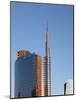 Skyscraper at Sunset, Garibaldi District, Milan, Lombardy, Italy, Europe-Vincenzo Lombardo-Mounted Photographic Print