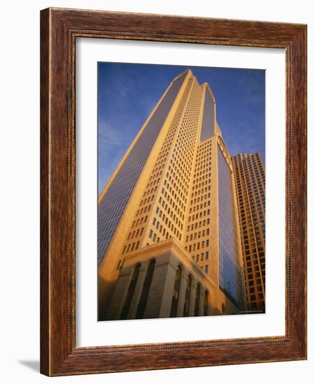 Skyscraper, Dallas, Texas, USA-Steve Bavister-Framed Photographic Print