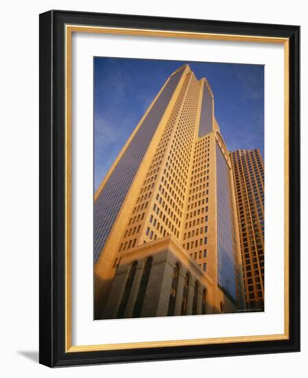 Skyscraper, Dallas, Texas, USA-Steve Bavister-Framed Photographic Print