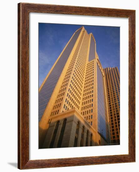 Skyscraper, Dallas, Texas, USA-Steve Bavister-Framed Photographic Print