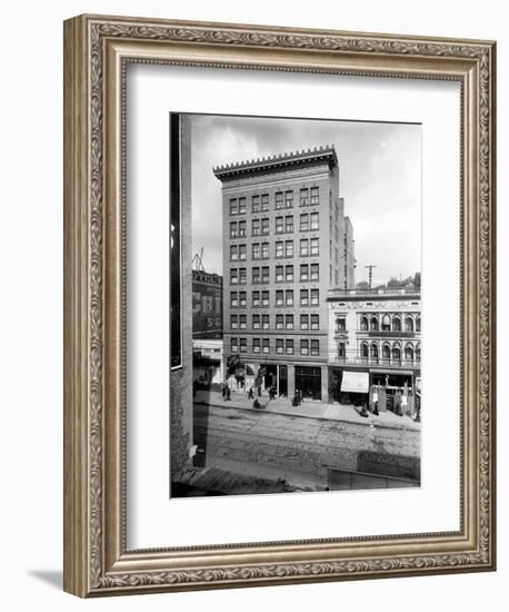 Skyscraper, Early 20th Century-Asahel Curtis-Framed Giclee Print