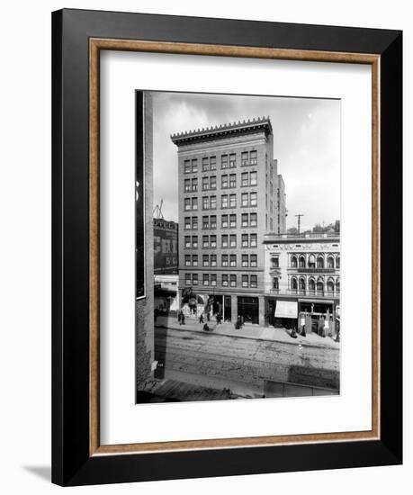 Skyscraper, Early 20th Century-Asahel Curtis-Framed Giclee Print