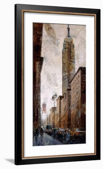 Skyscraper I - Empire State Building-Marti Bofarull-Framed Giclee Print