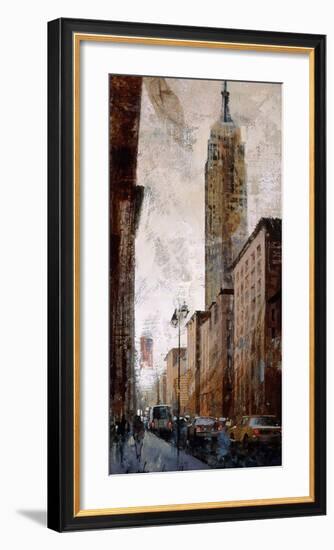 Skyscraper I - Empire State Building-Marti Bofarull-Framed Giclee Print