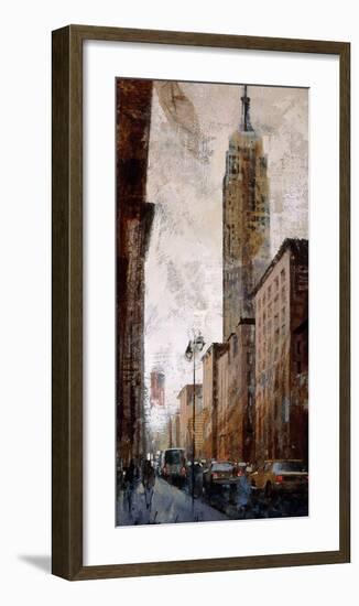 Skyscraper I - Empire State Building-Marti Bofarull-Framed Giclee Print