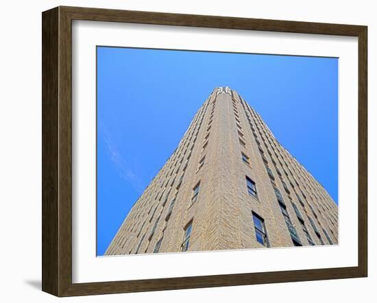 Skyscraper with Summer Sky-Salvatore Elia-Framed Photographic Print