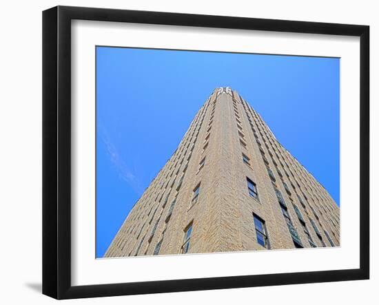 Skyscraper with Summer Sky-Salvatore Elia-Framed Photographic Print